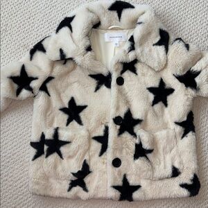 Popsugar Star Faux Fur Teddy Coat